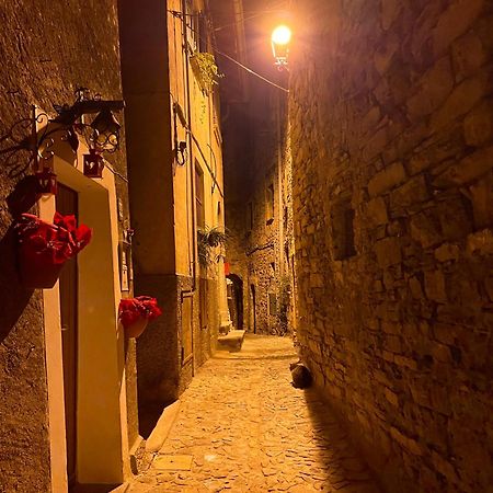 Romantic Home Stone With Amazing View Lake Of Como And Oleandra Laglio Exteriér fotografie