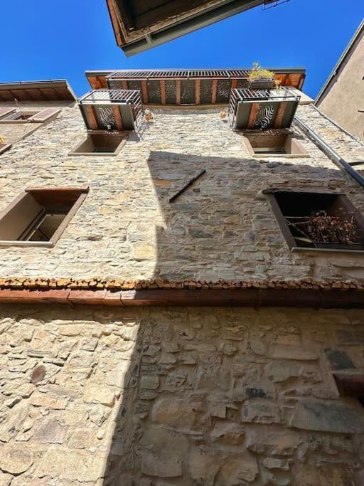 Romantic Home Stone With Amazing View Lake Of Como And Oleandra Laglio Exteriér fotografie