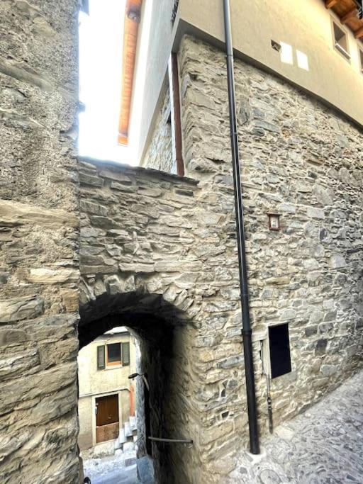 Romantic Home Stone With Amazing View Lake Of Como And Oleandra Laglio Exteriér fotografie