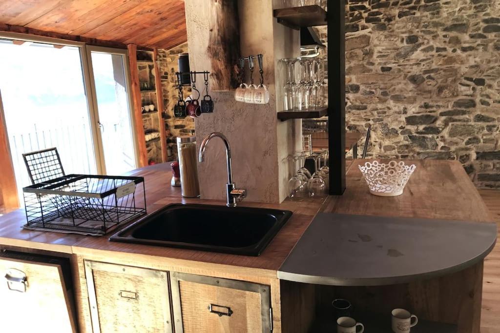 Romantic Home Stone With Amazing View Lake Of Como And Oleandra Laglio Exteriér fotografie