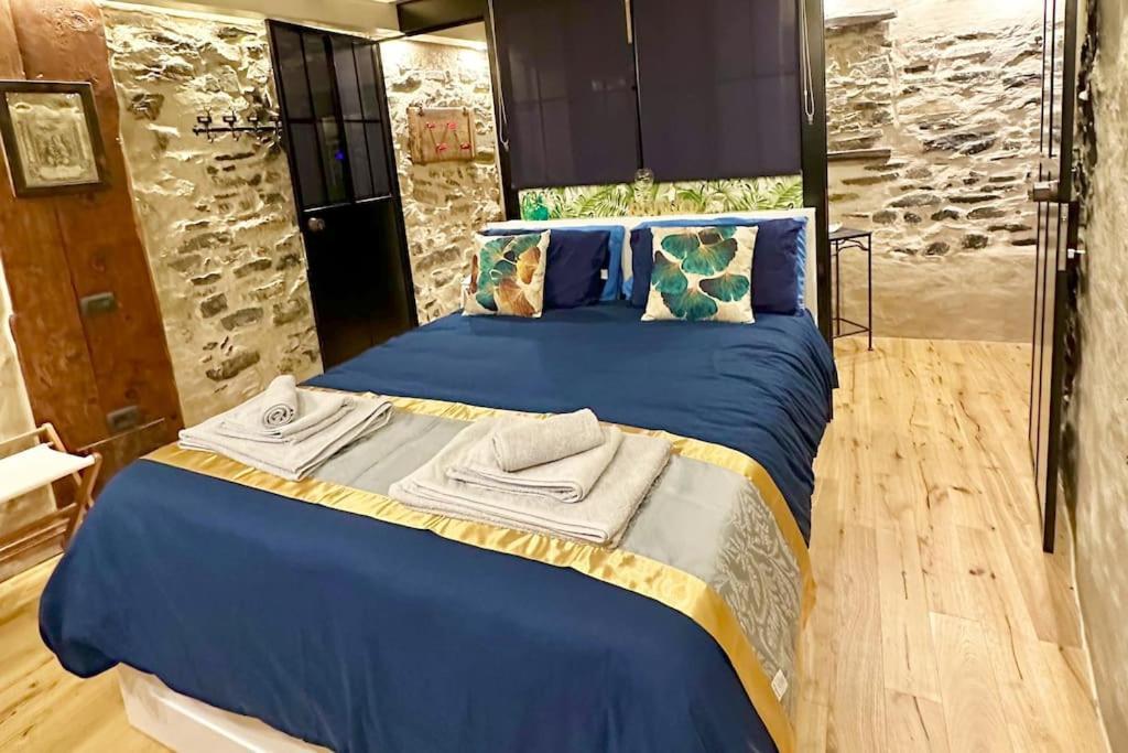 Romantic Home Stone With Amazing View Lake Of Como And Oleandra Laglio Exteriér fotografie